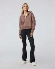Restore Half Zip Hoodie | Clove