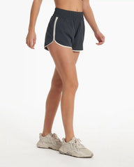 Cardiff Short | Charcoal Color Block