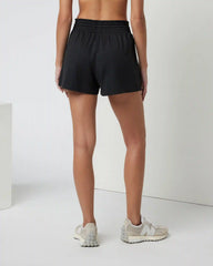 Halo Boxy Short | Black Heather