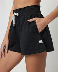 Halo Boxy Short | Black Heather