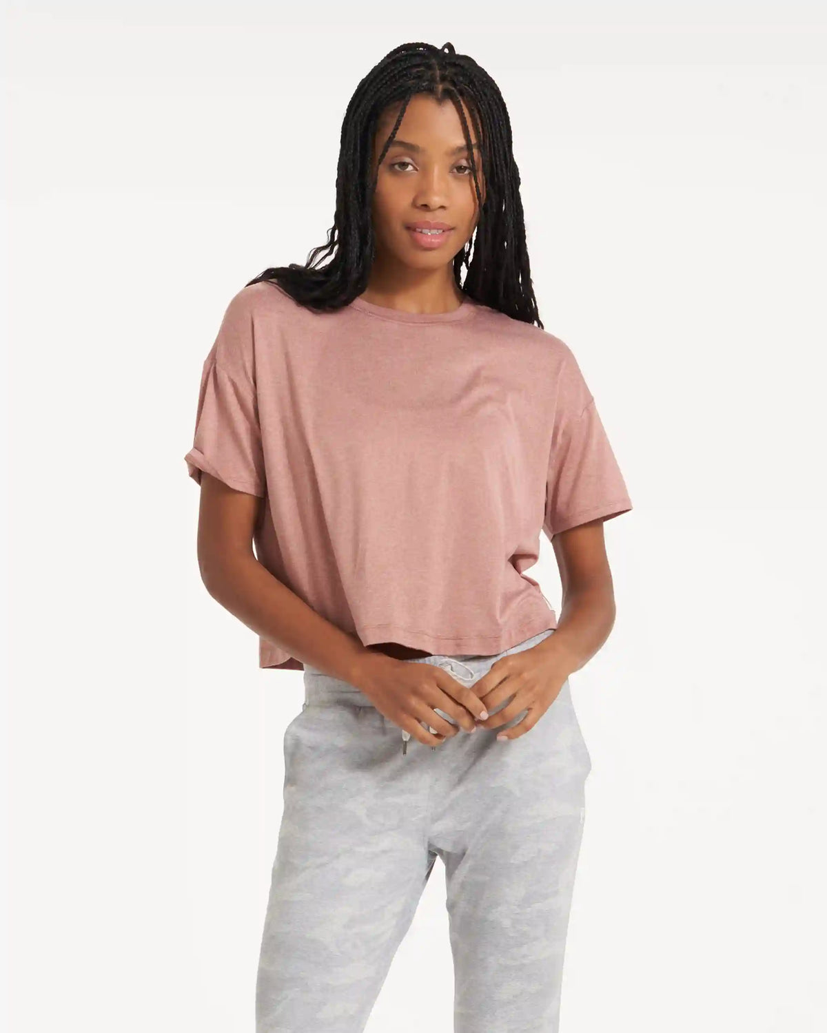 Energy Tee | Light Terracotta Heather