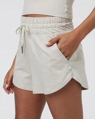 Halo Performance Short 2.0 | Ecru Heather