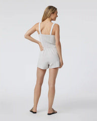 Villa Cami Romper | Suede