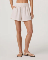 Villa Textured Short | Milkweed