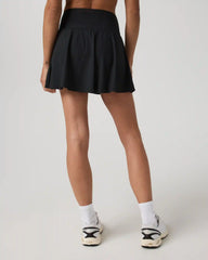 Baseline Gingham Skirt | Black