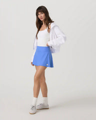 Baseline Gingham Skirt | Riviera Blue