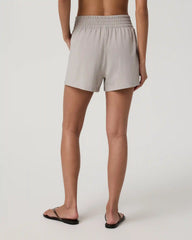 Villa Pinstripe Short | Suede Pinstripe