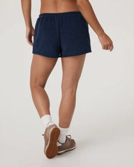 Beach Fleece Short | Blue Coast