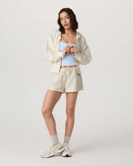 Beach Fleece Short | Natural
