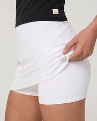 Vuori AllTheForm™ Skirt | White