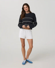 Heavyweight Cotton Easy Short | White