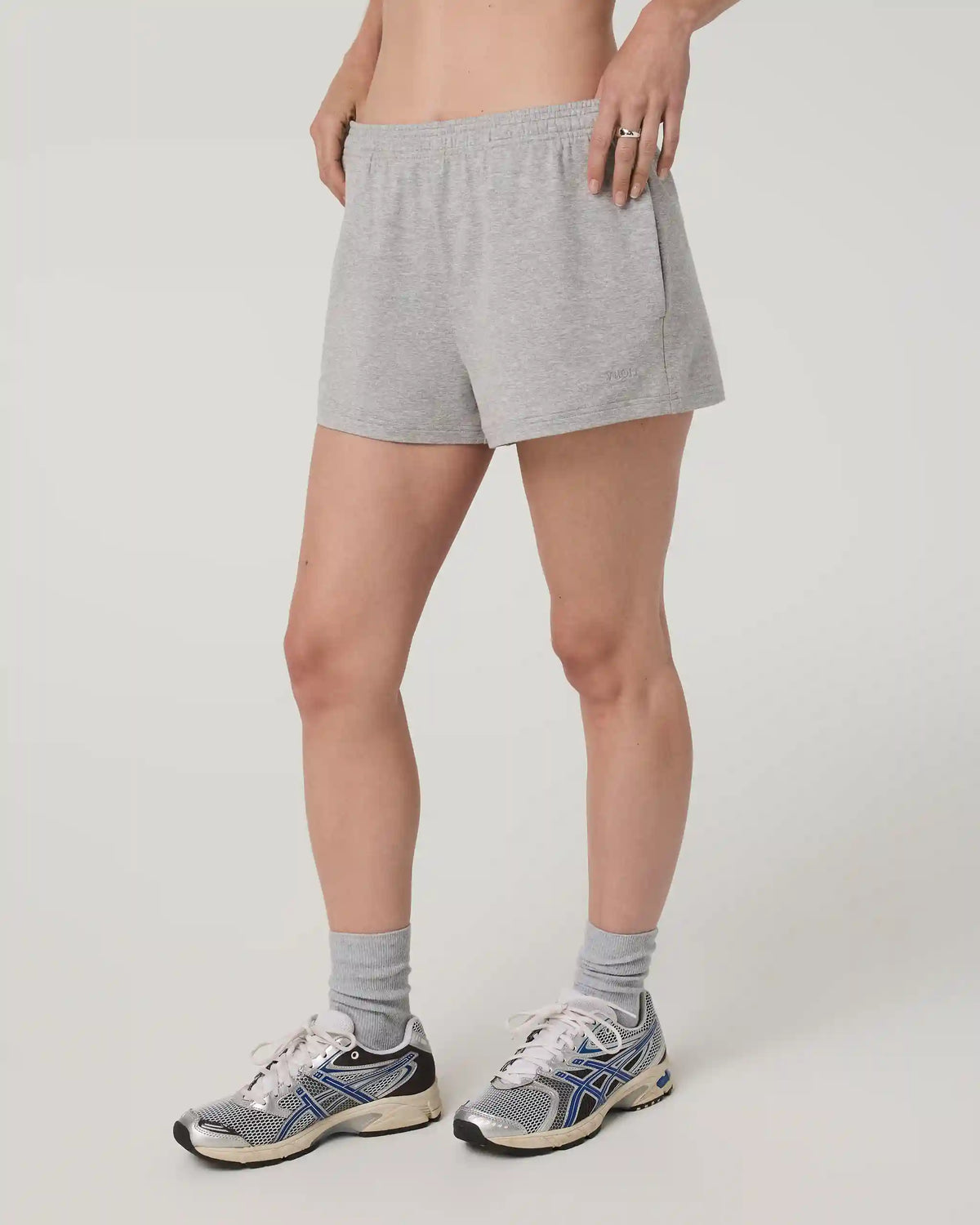Halo Short | Pale Grey Heather