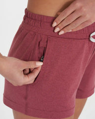 Halo Performance Short | Desert Rose Heather