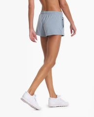 Halo Performance Short | Light Cloud Heather