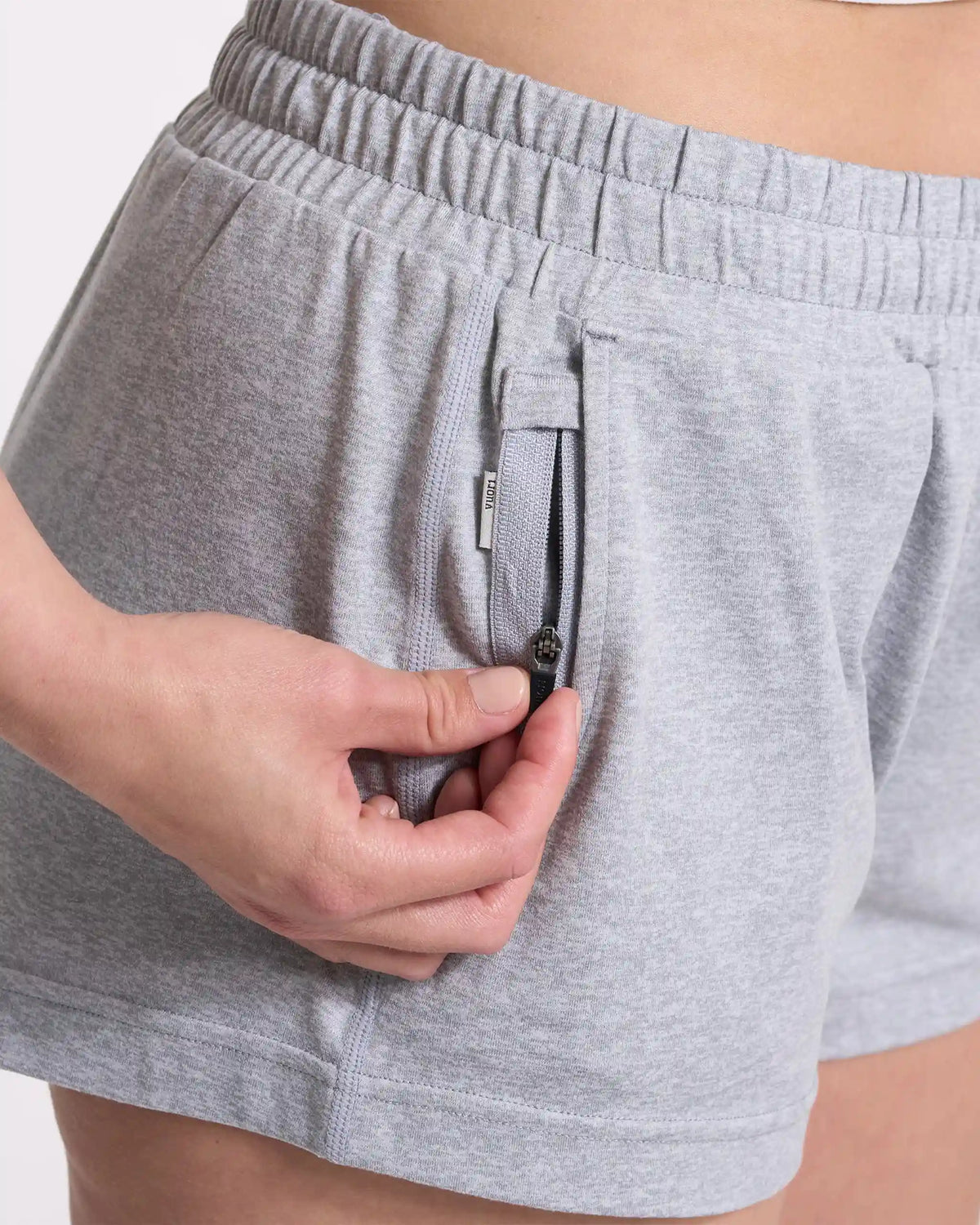 Halo Performance Short | Pale Grey Heather