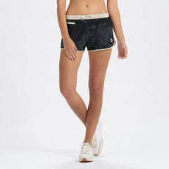 Tavi Short | Charcoal Big Flower