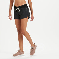 Clementine Short 4" | Charcoal Twill Texture