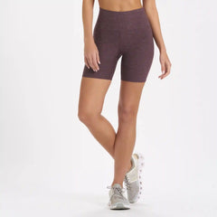 Clean Elevation Shorty 6" | Smoked Plum Heather