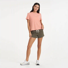 Feather Tee | Light Cinnamon