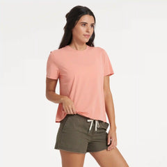 Feather Tee | Light Cinnamon
