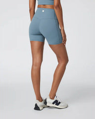 Studio Pocket Short | Smoke Blue