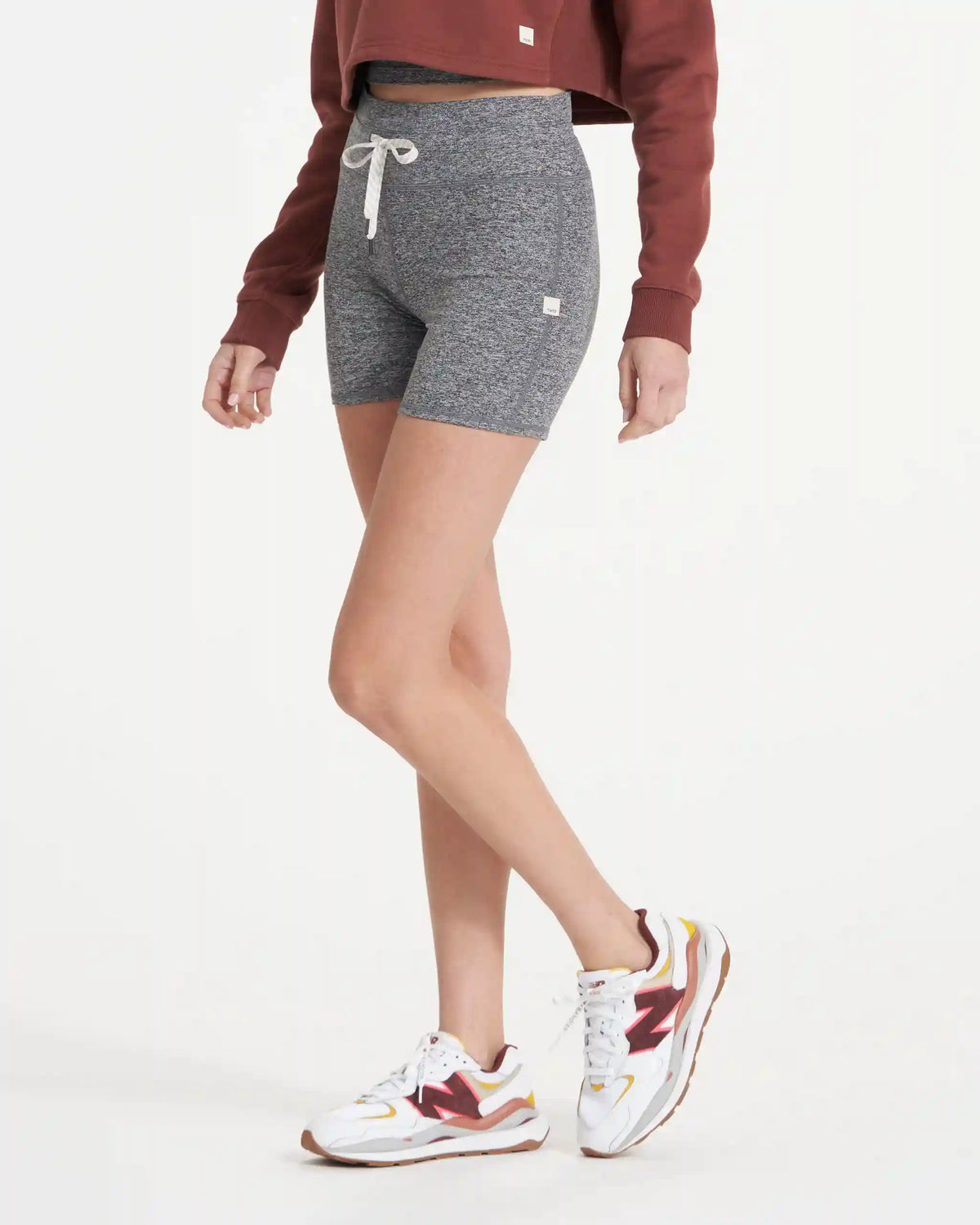 Halo Vintage Short | Heather Grey