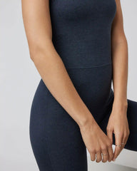 Halo Essential Jumpsuit | Midnight Heather