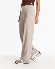 Halo Essential Wideleg Pant - Short | Dark Salt Heather