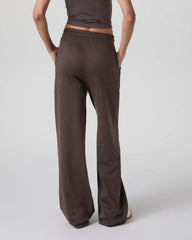 Halo Essential Wideleg Pant - Long | Java Heather