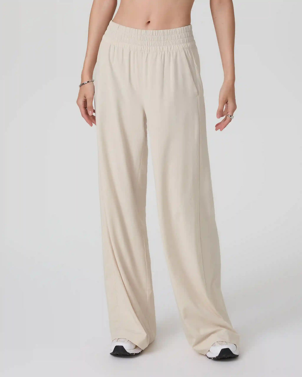 Villa Wideleg Pant - Long | Milkweed