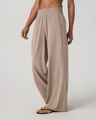 Villa Wideleg Pant - Long | Sorrel Brown
