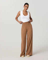 Villa Wideleg Pant - Short | Tobacco Brown