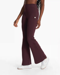 Granite High Waist Flare | Cerise Heather