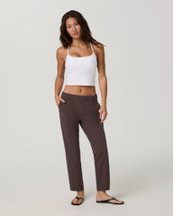 Miles Ankle Pant | French Roast