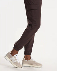 Boyfriend Cargo Sweatpant | Java Heather