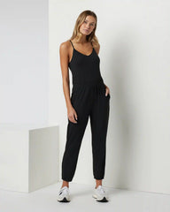 Lux Jogger Jumpsuit | Black