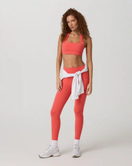Vuori AllTheForm™ Legging - Long | Bright Coral