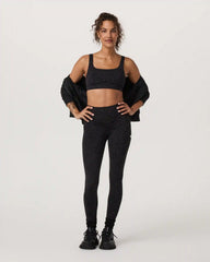 Vuori AllTheForm™ Legging | Black Blurred Torrent