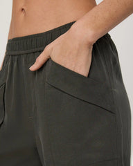 Trestles Twill Jogger | Kale