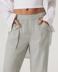 Trestles Twill Jogger | Talc