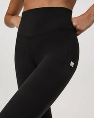 Vuori AllTheForm™ Pocket Legging - Short | Black