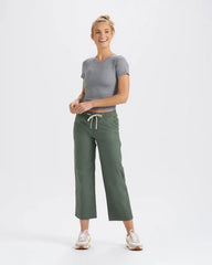Womens Ripstop Wideleg | Army