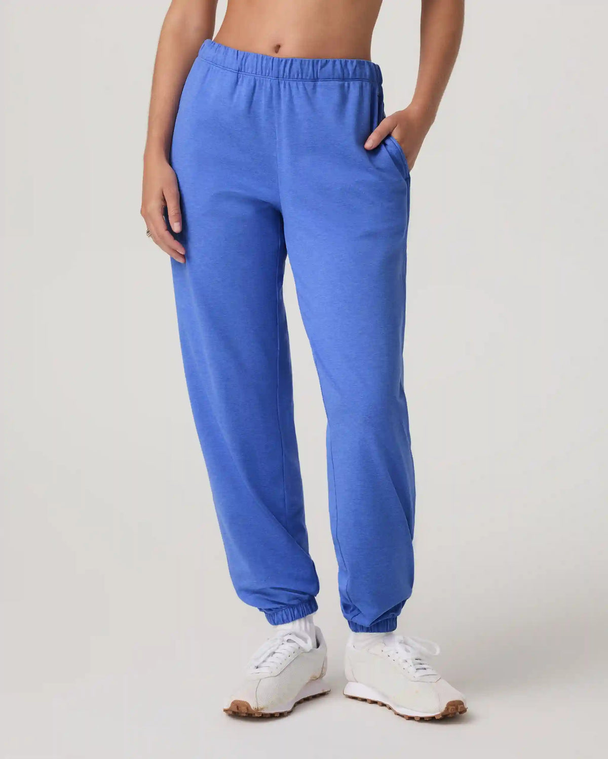 Halo Modern Sweatpant | Bright Iris Heather