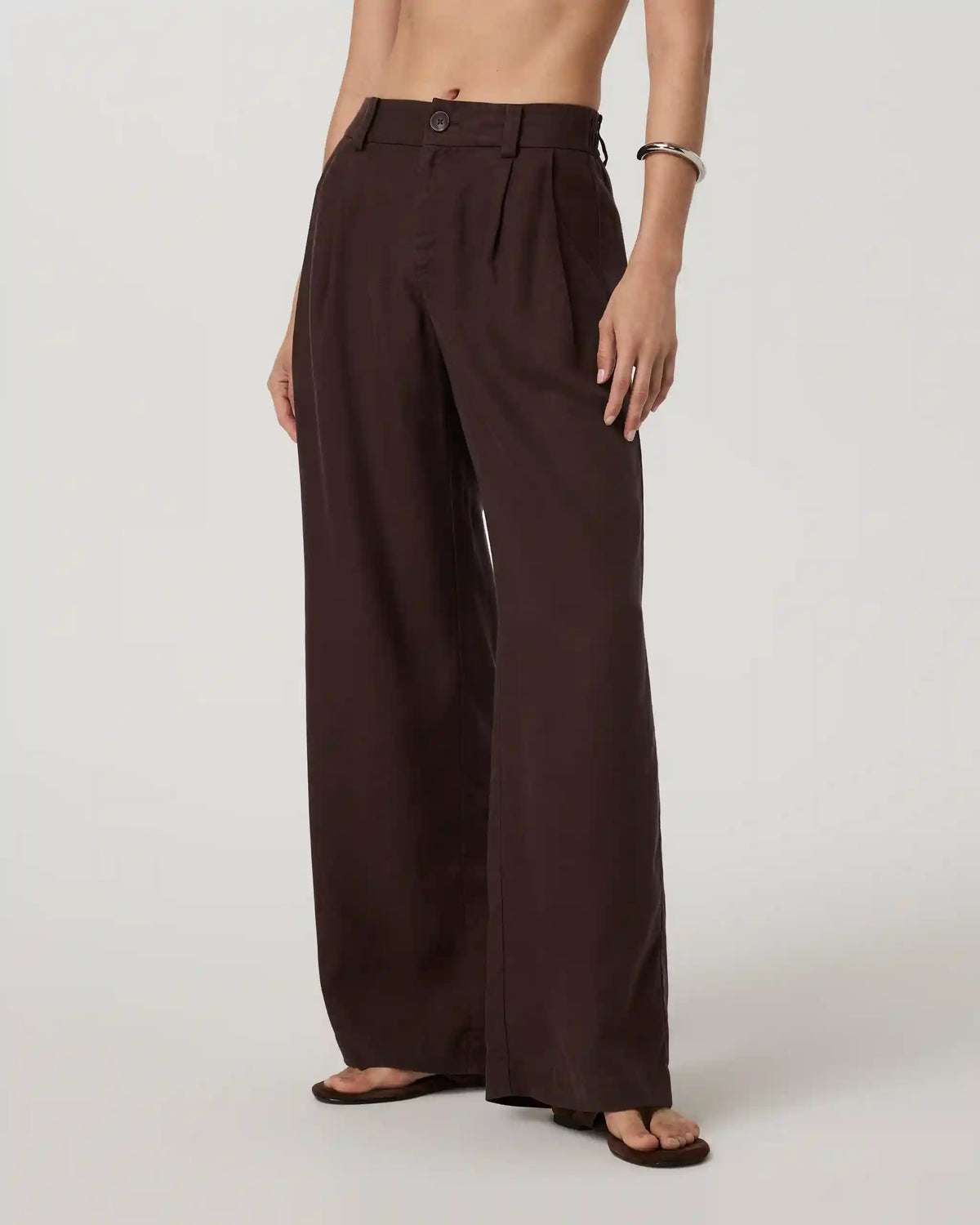 Trestles Twill Wideleg | French Roast