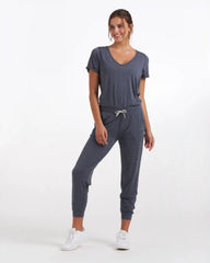 All Day Jumpsuit | Azure Heather