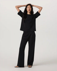 Maven Wideleg Pant | Black