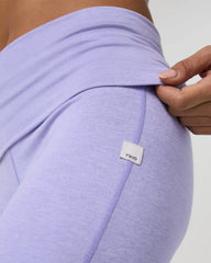 Halo Foldover Pant | Hyacinth Heather