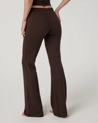 Halo Low Rise Slim Flare Pant | Java Heather