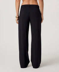 Villa Low Slung Trouser | Black