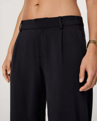 Villa Low Slung Trouser | Black